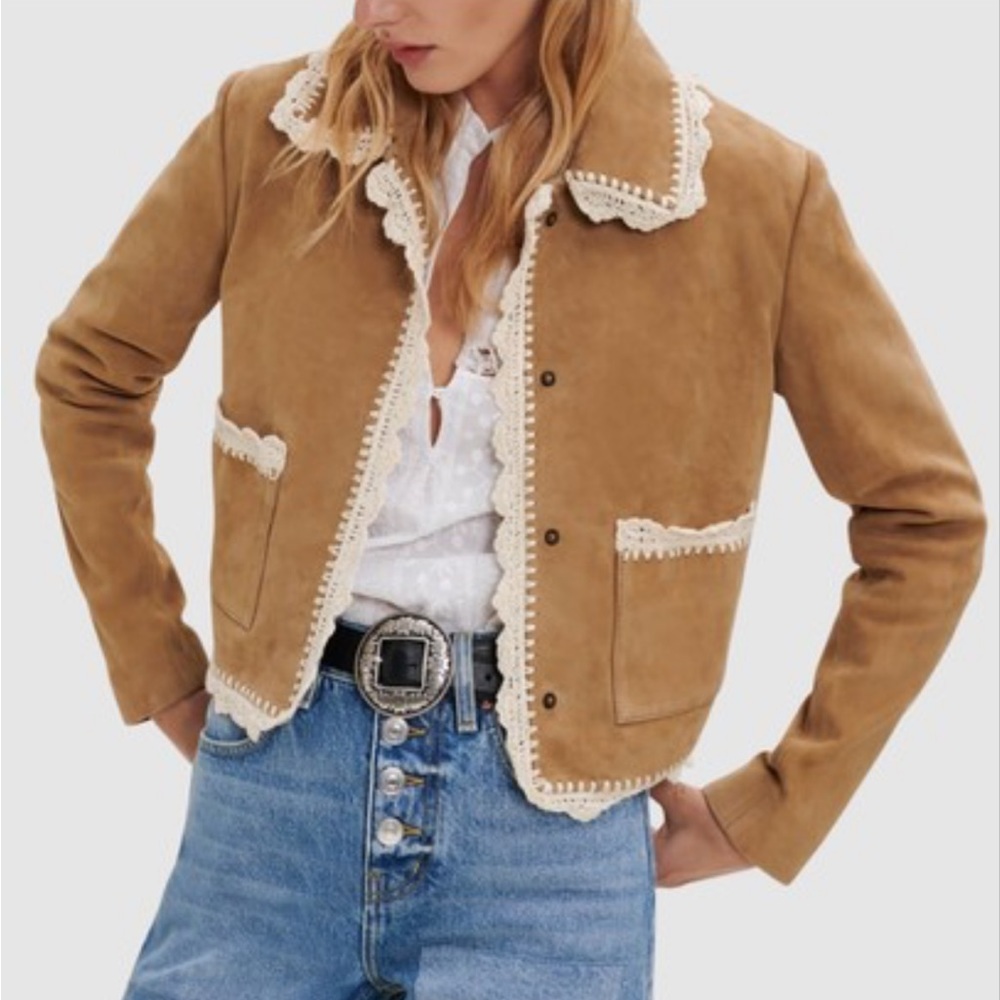 ISO searching for Maje Bicoti Suede Jacket S/M